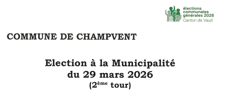 2e tour à la Municipalité: les candidats